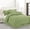 Sage Green, variant on Luxury Hotel 8-Pc Embossed Solid Over-Sized Comforter Set White - Queen Size