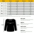 thumbnail image 2 of Women Casual Long Sleeve  Neck Colorblock Sweatshirts, 2 of 8
