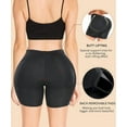 thumbnail image 4 of Women's Hip Padded Shapewear Booty Lifter Butt Enhancer Panties Fake Butt Padded Underwear Shorts with Removable 4 Thicker Pads, 4 of 7