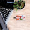 thumbnail image 2 of Forma de tarjeta de Navidad, Unidad flash USB, Unidad de memoria USB U Disk, USB 2.0 Stick Pen Drive Unidad USB Memory Stick Almacenamiento externo 32 GB Sunnimix Bolígrafo de memoria de unidades flash, 2 of 7
