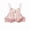 Pink, variant on Lingerie for Women Elegant Hollow Lace Bodice for Women Colorful Solid Outline Platform Competition Style Red L