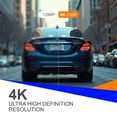thumbnail image 2 of 2026 Upgraded Dash cam Pro 4K Wireless Car Dashcam Front Rear, 4K 2160P/FHD Dash Camera for Cars, 3.16" IPS, 5.8GHZ WiFi, GPS, with 64GB Card, 170° Wide Angle Lens(WiFi+GPS+64GB), 2 of 9