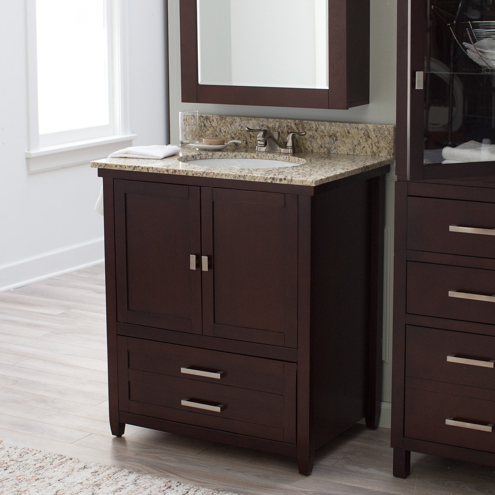 Belham Living Longbourn Vanity Base With Optional Top