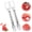 2 Pack, variant on 2-in-1 Watermelon Cutter & Fork – Stainless Steel Fruit Slicer Tool, Dual Head for Watermelon, Melon, Dragon Fruit, Kitchen Gadget for Home, Party, Picnic