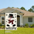 thumbnail image 2 of JOOCAR Snowman Welcome Garden Flag for Winter Christmas Home Outdoor Garden Yard Door Decor 12x18 inch, 2 of 5