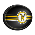 thumbnail image 2 of Wichita State Shockers 18'' x 14'' Team Color Slimline Illuminated Wall Sign, 2 of 5