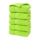 thumbnail image 5 of Toallas Absorbentes Suaves de Color Multicolor, Verde Claro 5pcs, 5 of 7