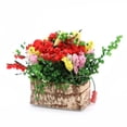 thumbnail image 2 of Gwong Juguete 1/12 Casa de muñecas Miniatura Flor Multicolor Pot Boot DIY Jardín Patio Scene Decor Gwong 30002465, 2 of 6