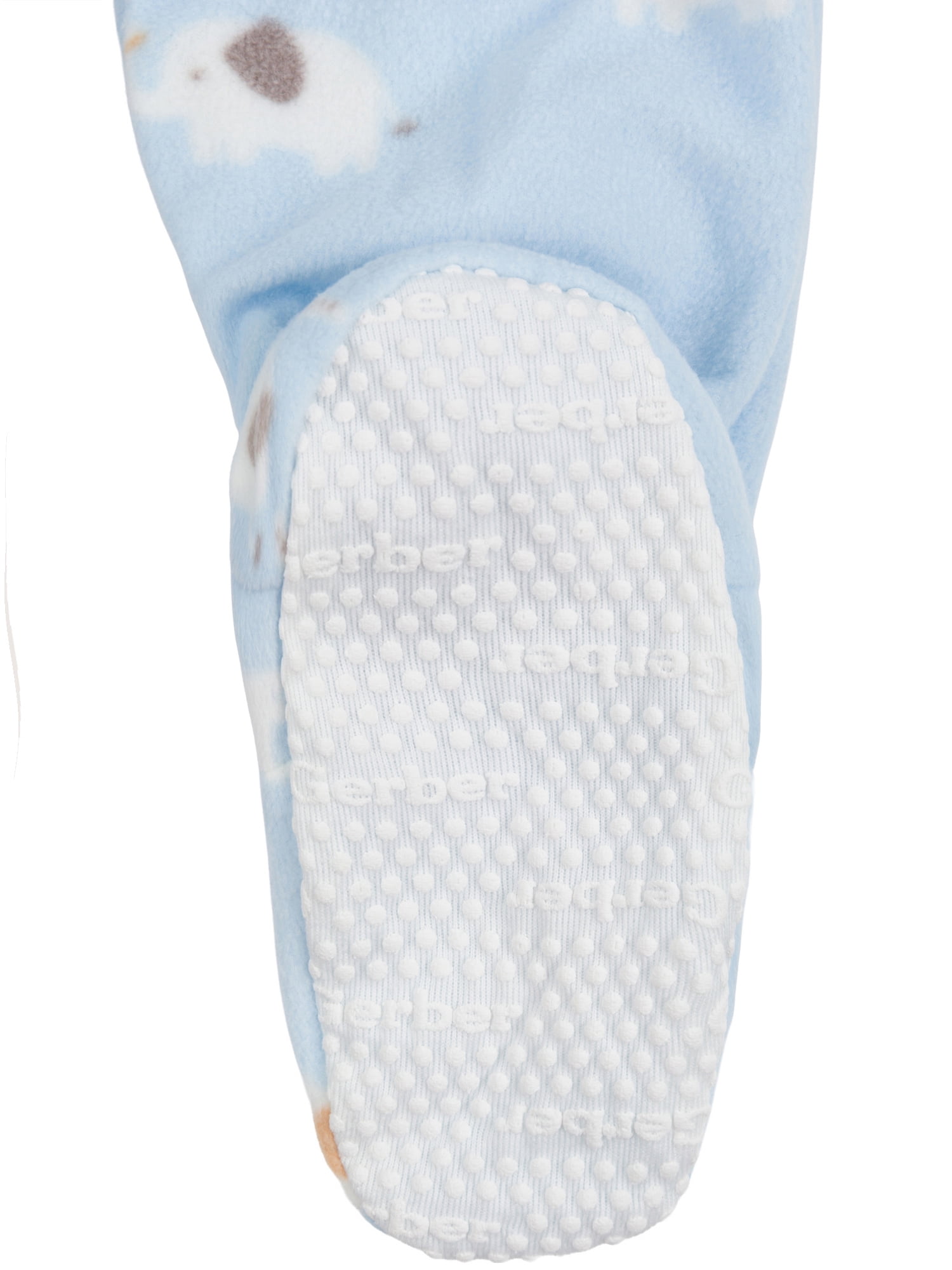 Gerber Baby and Toddler Neutral Microfleece 2-Way Zipper Blanket Sleeper Pajamas, 2-Pack, Sizes 0/3 Months - 5T