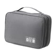thumbnail image 1 of Power Bank Case Holder Bolsa De Almacenamiento Portátil Para Auriculares Para Oficina, Viajes, Hogar, Gris, 1 of 8