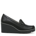 thumbnail image 3 of SOUL Naturalizer Womens Achieve Slip On Wedge Loafers - Medium & Wide Width, 3 of 7