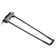 thumbnail image 5 of Uxcell Foldable Hairpin Legs, 12.6" Length Metal Coffee Table Furniture Legs, Black 4 Pack, 5 of 6