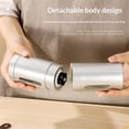 thumbnail image 4 of Manual Coffee Grinder - From Extra Course to Ultra Fine Grind, High Grade Conical Ceramic Burr Mill, Brushed Stainless Steel, 4 of 5