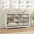 thumbnail image 3 of GloryStar 7 Dresser for Bedroom, 54" Wide Drawer Dresser with Storage Freestanding, Wooden Closet Storage Chest for Living Room, Bedroom, Entryway, 3 of 8