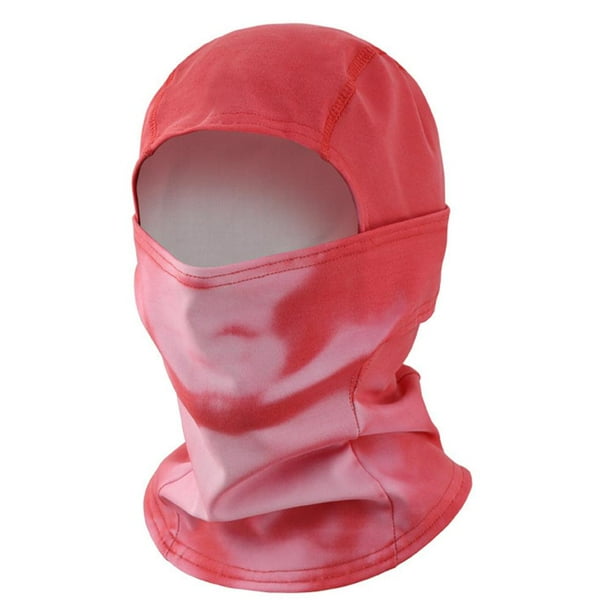 Pasamontañas reactivo por calor Unisex, máscara de esquí que cambia de Color sensible a la temperatura, envoltura para la cabeza completa, motocicleta para senderismo y ciclismo