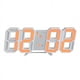 thumbnail image 1 of Reloj de pared LED, despertador, termómetro digital 3D inteligente, 1 of 8