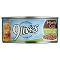 thumbnail image 3 of 9Lives Hearty Cuts with Real Chicken & Fish in Gravy Wet Cat Food, 5.5 oz. Cans, 24 Count, 3 of 11