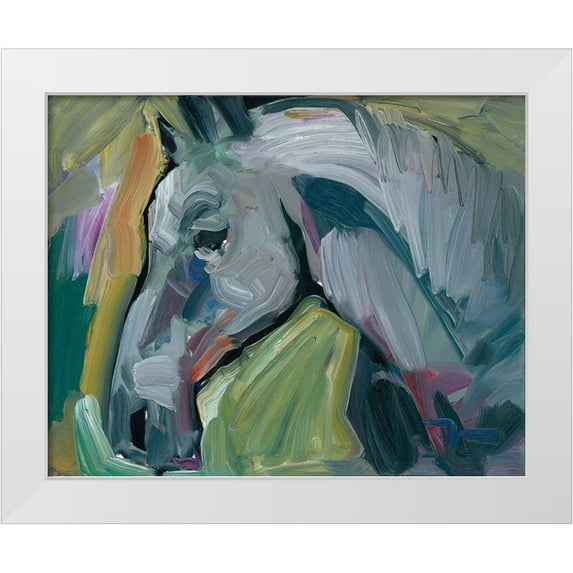 Trujillo, Jose 18x15 White Modern Wood Framed Museum Art Print Titled - The Champion