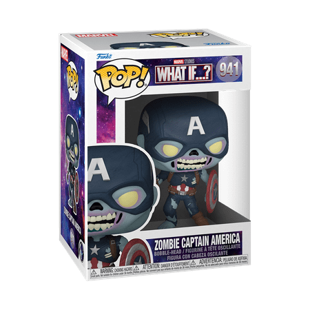 Funko - POP: What If S2- Zombie Captain America