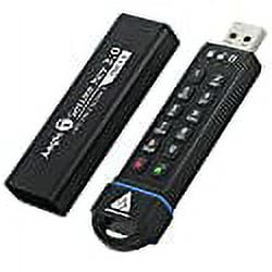 Apricorn 120gB Aegis Secure Key FIPS 1402 Level 3 Validated 256bit Encryption USB 30 Flash Drive (ASK3120gB)