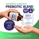 thumbnail image 2 of MegaBiotic Prebiotic Blend| Prebióticos| 120 Cápsulas | Fructooligosacáridos, Inulina de Agave y Pectina Cítrica | 1130 mg por porción | Suplemento Alimenticio | 60 Porciones por Envase, 2 of 9