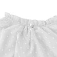 thumbnail image 5 of Penkiiy Chemises à Manches Longues Unies pour Filles Hauts Mignons Col Rond Blouses Décontractées Vêtements Chemises Col Rond 7 Ans Blanc, 5 of 5