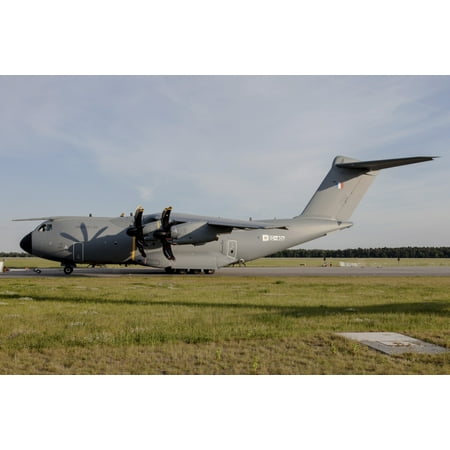 First series production Airbus A400M for the French Air Force Berlin Germany Poster