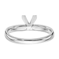 thumbnail image 5 of Platinum 2ct. Heavy-Wt Comfort-Fit 6-Prong Round Ring Mounting, 5 of 6