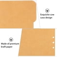 thumbnail image 2 of 4 juegos/20 unidades de separadores de papel para páginas de índice A5, clasificados, para oficina, cuaderno y escuela., 2 of 6