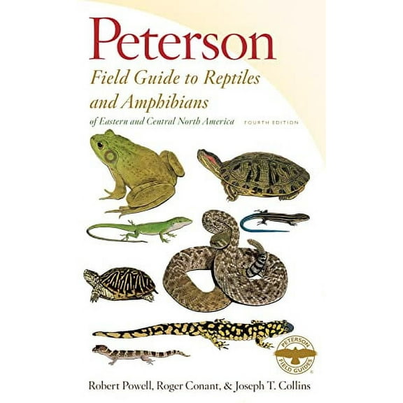 Pre-Owned Peterson Field Guide to Reptiles and Amphibians Eastern & Central North America (Paperback) 0544129970 9780544129979