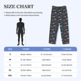 thumbnail image 4 of Kdxio Autumn Forest Animals Cute Print Men's Sleep Pajama Pant Lounge Pants with Pockets-Large, 4 of 6