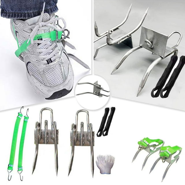 Tree Climbing Gear Kit with - Cat Shoes for Arborist Work and Outdoor Adventure Sports
