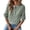Green, variant on CAIXIA Womens Long Sleeve Henley Shirts Dressy Casual Button Up Tops Soft Ribbed Knit Tunic Basic Top, Loose Fit Crew Neck Tee Shirt, Drop Shoulder Blouses Fall Fashion Work Office Outfits