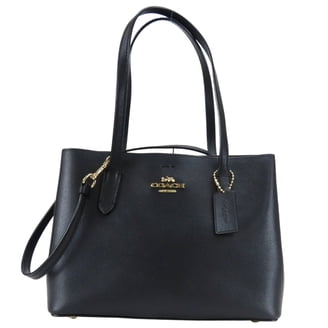 Coach Cary Leather Shoulder Bag, Black - Walmart.com
