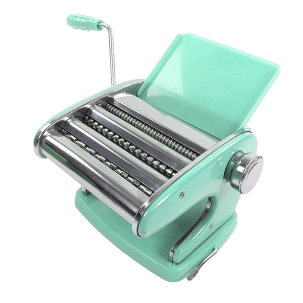Máquina de prensado de fideos, máquina para hacer fideos, laminadora de masa manual multifunción, máquina para hacer pasta, probada y confiable