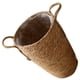 thumbnail image 4 of Flower Decorative Pot a mano Canasta de almacenamiento de flores hecha a mano Cantaje de tejido de paja, 4 of 6