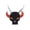 B, variant on Halloween Pet Bandana for Dogs Cats Spooky Ghost Devil Design Adjustable Neck Scarf Festive Decoration Saliva Protection (D)