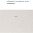 thumbnail image 5 of Anykoon 36x80 Fiberglass Entry Door, White Finish, 4-Lite Frosted Glass, Left Hand Inswing with Vinyl Frame, Contemporary Front Entrance (Knock-Down Design), 5 of 7