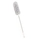 thumbnail image 2 of Plumero retráctil de fibra fina con cabezal flexible desmontable y varilla telescópica de acero inoxidable, cepillo de limpieza para polvo gris, 2 of 13