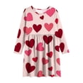 thumbnail image 4 of Tauxra Robe à Manches Longues pour Femmes, Robe Patineuse Extensible en Ligne, Robe de Soirée Formelle à Col Rond pour Femmes, Robe Basique Décontractée à Manches Longues de Couleur Unie, 4 of 6