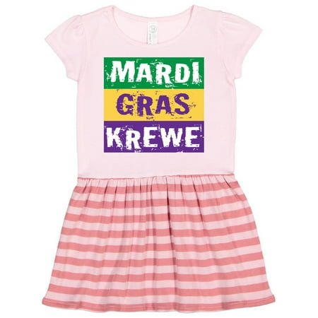 

Inktastic Mardi Gras Krewe Parade Gift Toddler Girl Dress