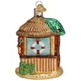 thumbnail image 3 of Old World Christmas Tiki Hut Glass Blown Ornament for Christmas Tree, 3 of 5