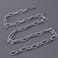 thumbnail image 4 of NIYANGLE Small Link Utility Chain Iron Chain Logging Silver 1Pcs, 4 of 6