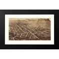 thumbnail image 2 of Houghton 24x16 Black Modern Framed Museum Art Print Titled - Fort Collins Colorado - Houghton 1899, 2 of 5