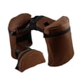 thumbnail image 3 of Bolsas para cuernos de silla de montar, bolsas para cuernos de pomo, diseño occidental para exteriores, bolsas para caballos de resistencia, bolsas Café, 3 of 8
