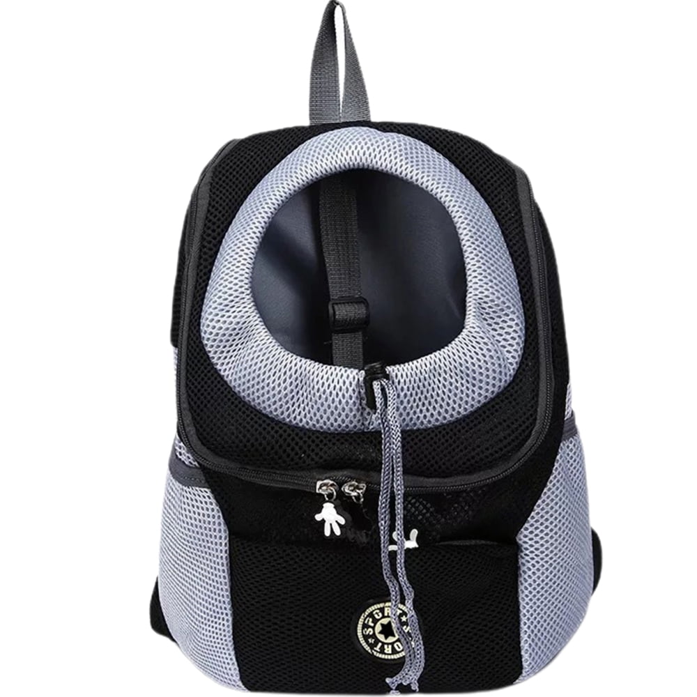 Dog Carrier Backpack Mesh Breathable Dog Bag Head Out Design Pet Front