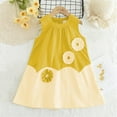 thumbnail image 4 of Tranfacy Robes pour Petite Fille, Robe d'Été pour Filles, Robe pour Enfants 18 m-7 A, Robe d'Été Sans Manches à Col Rond, Robe de Princesse Élégante, 4 of 5