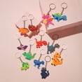 thumbnail image 3 of Llavero de dinosaurio europeo y americano, pequeños obsequios para fiestas, artesanías de PVC, colgante de coche, joyería, juguetes de dinosaurios, 3 of 6