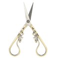 thumbnail image 1 of Embroidery Sewing Scissor Vintage DIY Stainless Steel Paper Fabric Cutting Scissor for Household Daily Use Cyan, 1 of 4