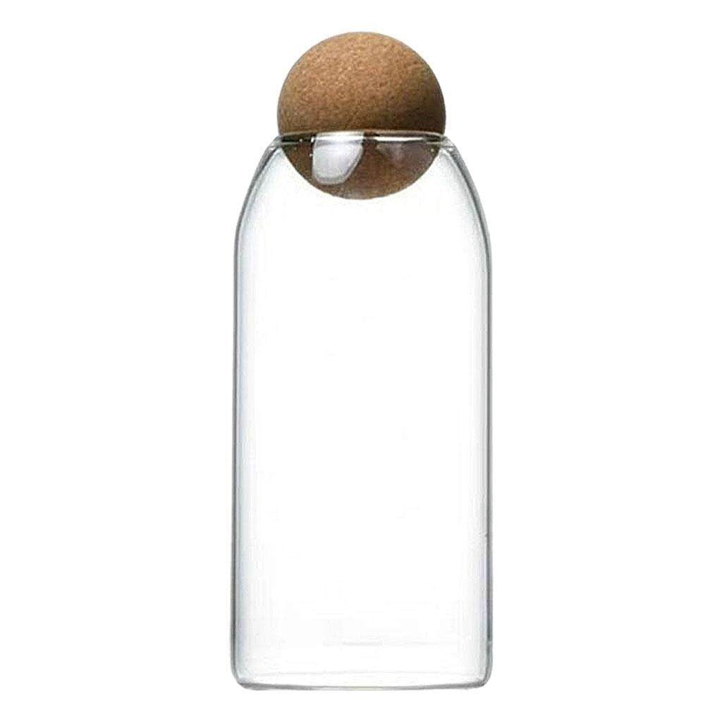 Bouteille D'eau En Verre ASR Outdoor 23oz – Finition Chrome, Bouchon Bambou, étanche